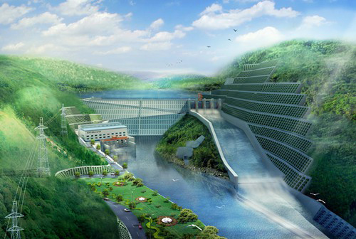 贵定老挝南塔河1号水电站项目
